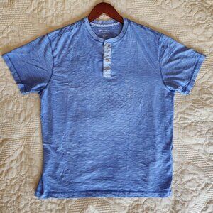 Daniel Cremieux Tee long sleeve Men's size LG Blue